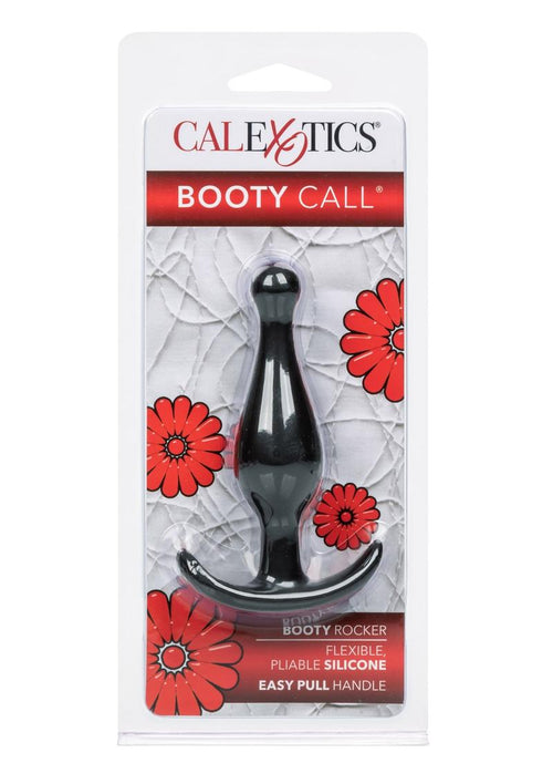 Load image 1 in gallery view. Booty Call Booty Rocker Silicone Butt Plug - Black