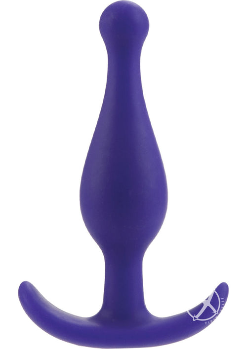 Load image 1 in gallery view. Booty Call Booty Rocker Silicone Butt Plug - Purple