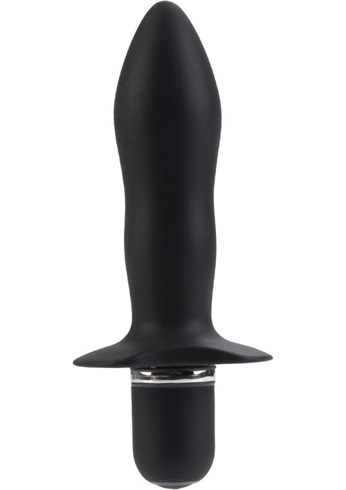 Load image 1 in gallery view. Booty Call Booty Rocket Silicone Vibrating Butt Plug - Black