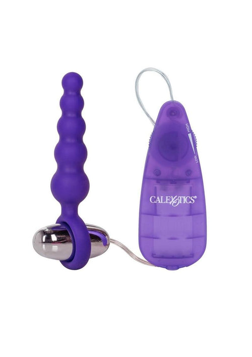 Load image 1 in gallery view. Booty Call Booty Shaker Silicone Vibrating Butt Plug with Remote Control - Purple