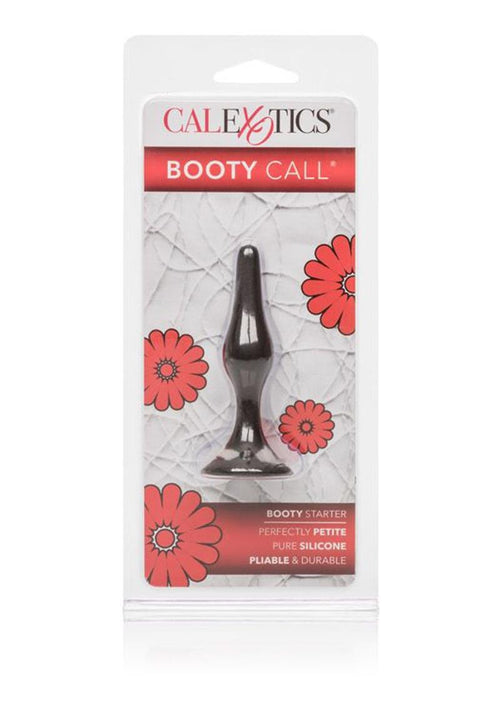 Load image 1 in gallery view. Booty Call Booty Starter Silicone Butt Plug - Black