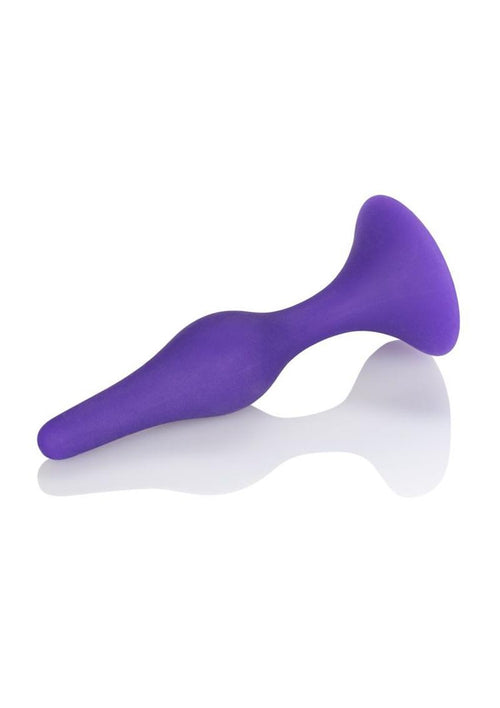 Load image 1 in gallery view. Booty Call Booty Starter Silicone Butt Plug - Purple