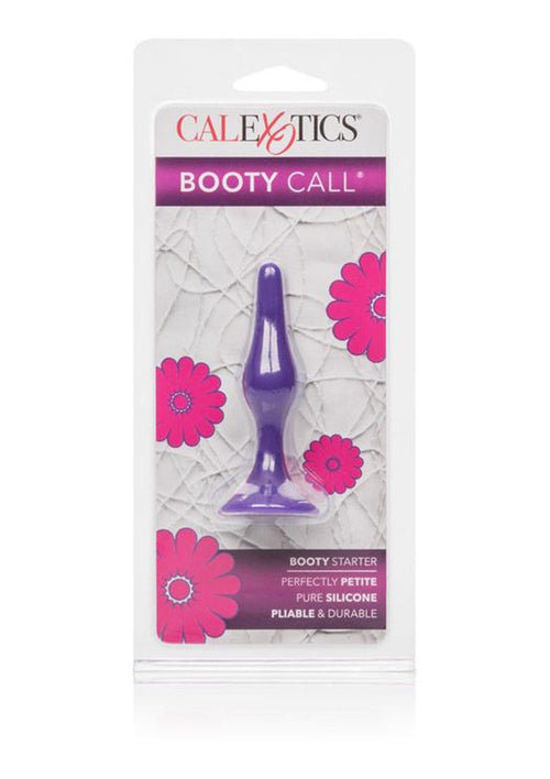 Load image 1 in gallery view. Booty Call Booty Starter Silicone Butt Plug - Purple