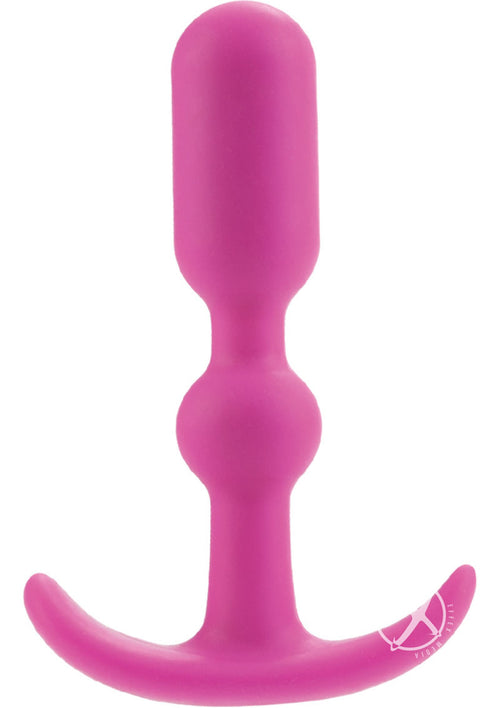 Load image 1 in gallery view. Booty Call Booty Teaser Silicone Butt Plug - Pink
