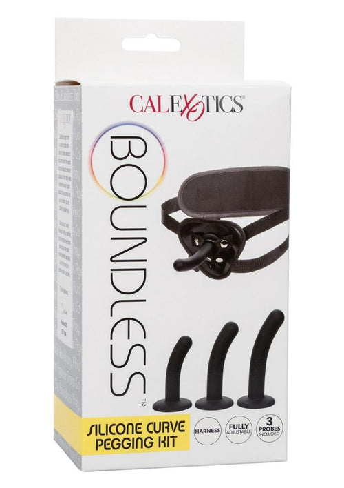 Load image 1 in gallery view. Boundless Silicone Curve Pegging Kit - Black