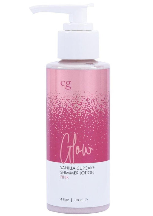 Load image 1 in gallery view. CG Glow Vanilla Cupcake Fragranced Shimmer Lotion - Pink
