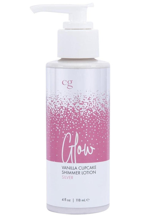 Load image 1 in gallery view. CG Glow Vanilla Cupcake Fragranced Shimmer Lotion - Silver