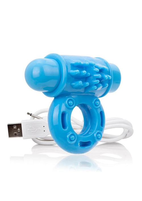 Load image 1 in gallery view. Charged OWOW Rechargeable Vibe Ring Waterproof Charged