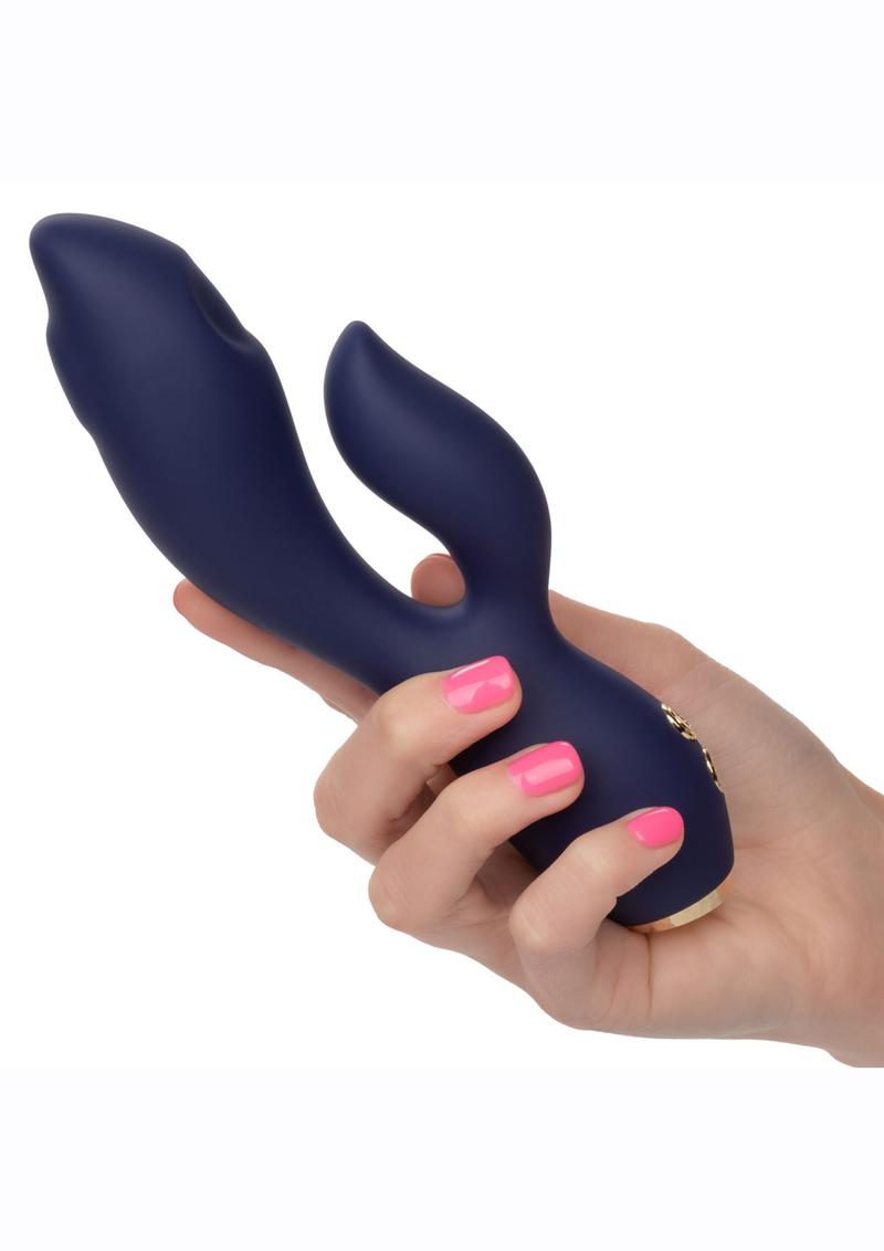 Chic Blossom Rechargeable Silicone Rabbit Vibrator Chic