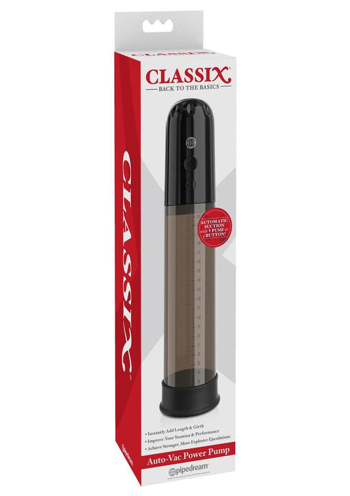 Load image 1 in gallery view. Classix Auto-Vac Power Pump Penis Enlargement System - Black