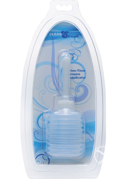 Load image 1 in gallery view. Cleanstream Disposable One-Time Enema Applicator - Clear/White