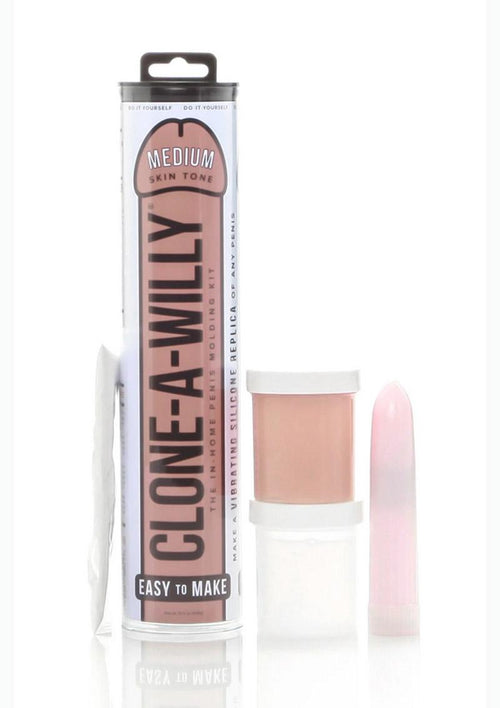 Load image 1 in gallery view. Clone-A-Willy Silicone Dildo Molding Kit with Vibrator - Caramel