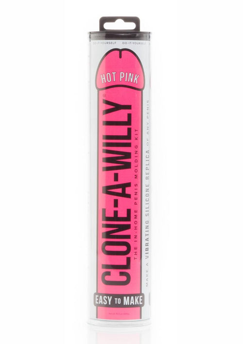 Load image 1 in gallery view. Clone-A-Willy Silicone Dildo Molding Kit with Vibrator - Hot Pink/Pink