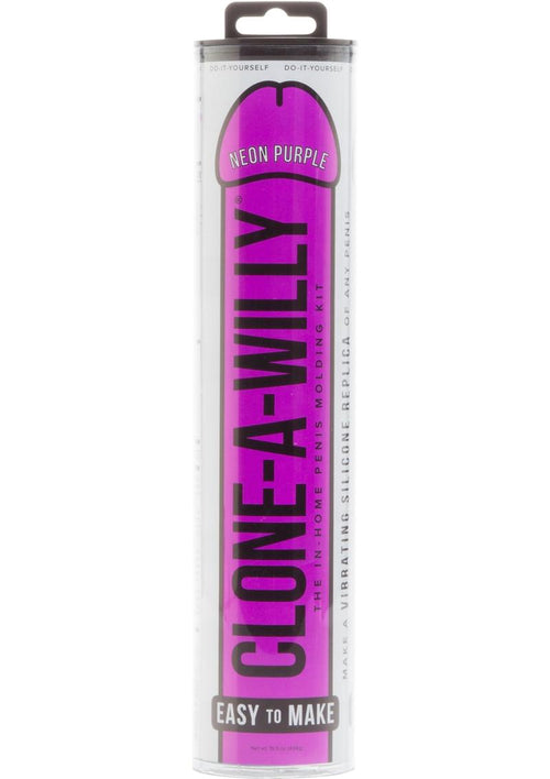 Load image 1 in gallery view. Clone-A-Willy Silicone Dildo Molding Kit with Vibrator - Neon Purple/Purple