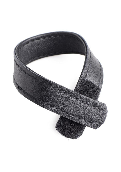 Load image 1 in gallery view. Cock Gear Velcro Leather Cock Ring Strict Leather