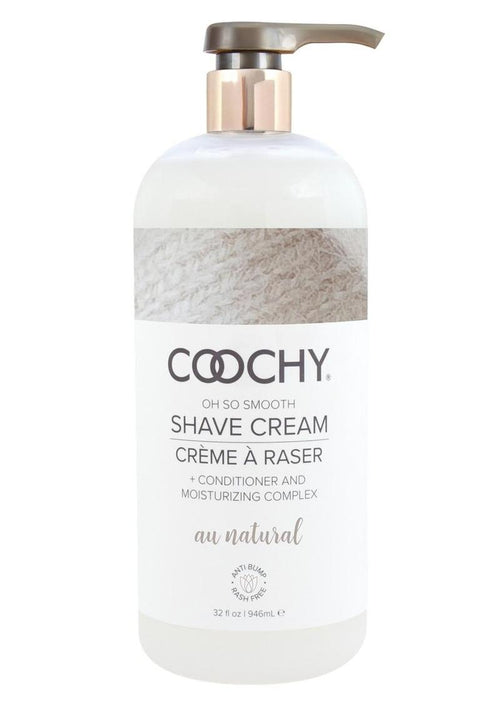 Load image 1 in gallery view. Coochy Shave Cream Au - Natural - 32oz