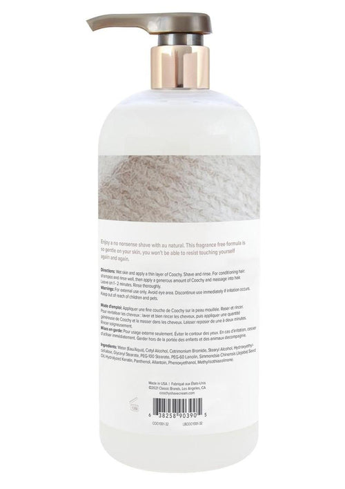 Load image 1 in gallery view. Coochy Shave Cream Au - Natural - 32oz