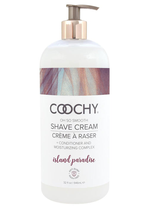 Load image 1 in gallery view. Coochy Shave Cream Island Paradise - 32oz