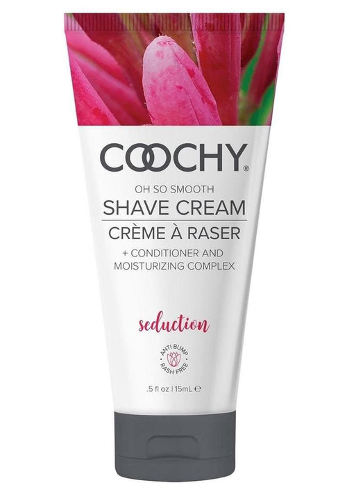 Load image 1 in gallery view. Coochy Shave Cream Seduction .5oz Sampler Tube