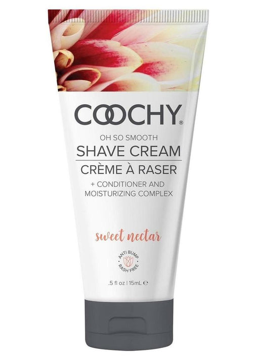 Load image 1 in gallery view. Coochy Shave Cream Sweet Nectar .5oz Sampler Tube