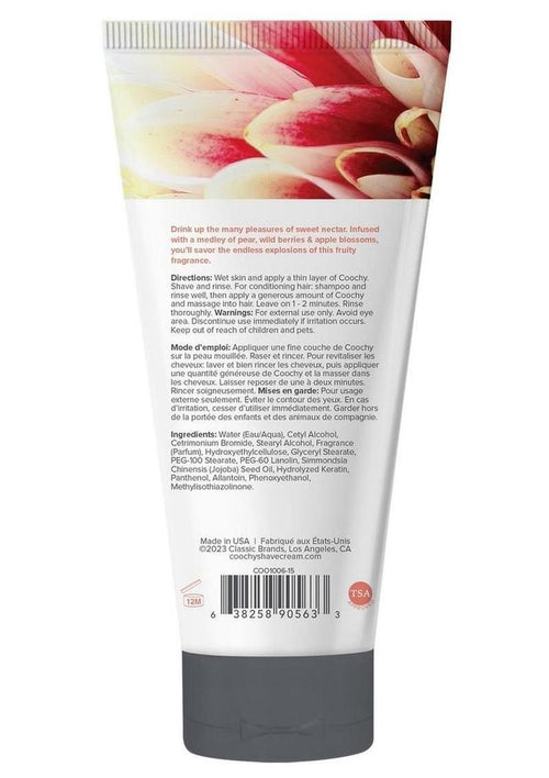 Load image 1 in gallery view. Coochy Shave Cream Sweet Nectar .5oz Sampler Tube