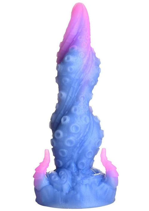 Load image 1 in gallery view. Creature Cocks Krakenar Tentacle Silicone Dildo - Blue/Pink