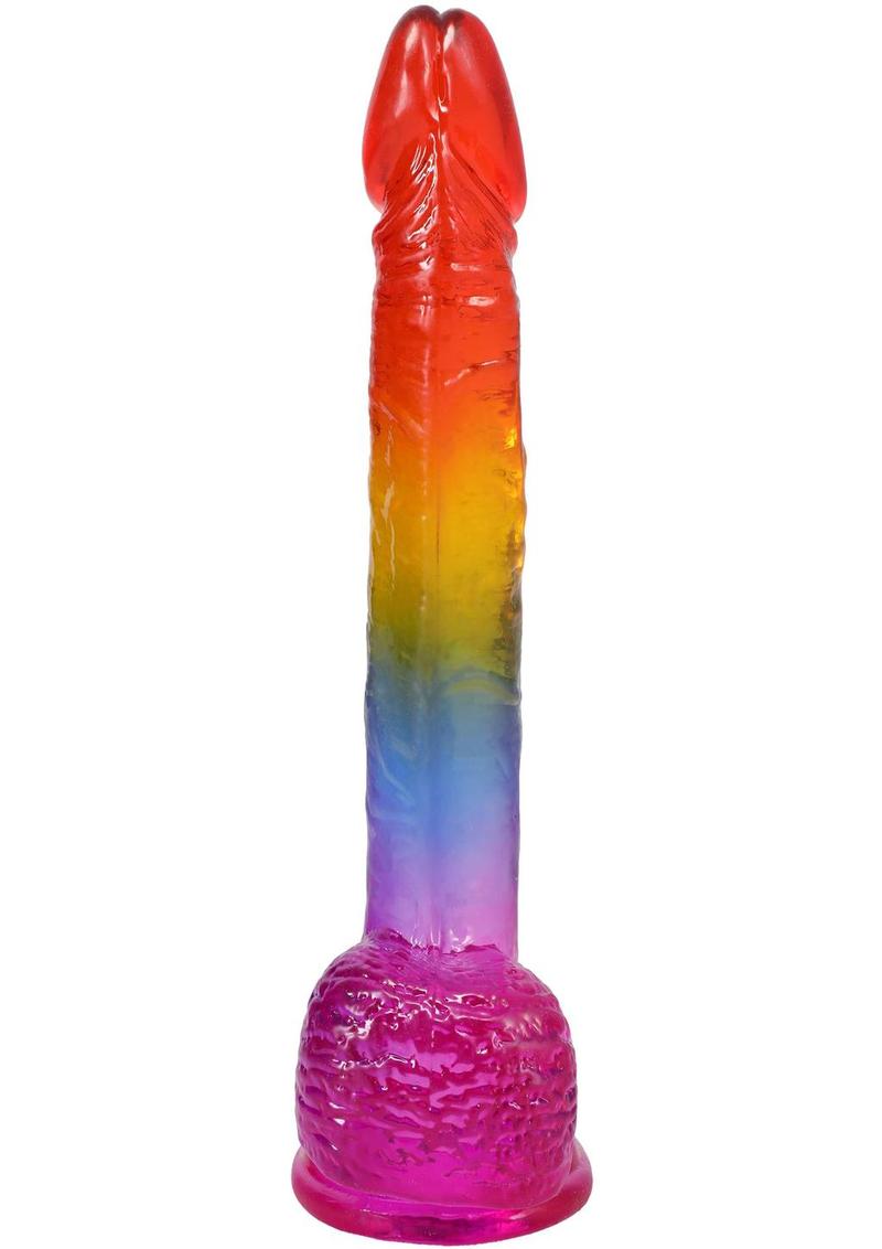 Crystal Jellies Realistic Dildo with Balls Crystal Jellies