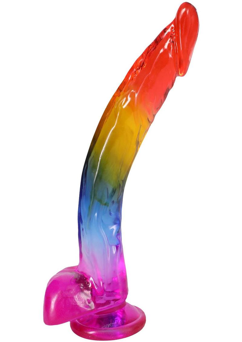 Crystal Jellies Realistic Dildo with Balls Crystal Jellies