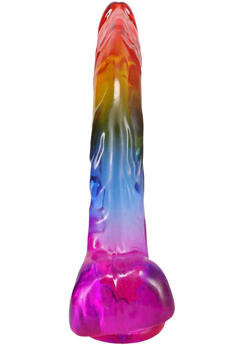 Load image 1 in gallery view. Crystal Jellies Realistic Dildo with Balls Crystal Jellies
