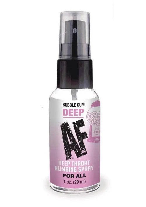Load image 1 in gallery view. Deep AF Deep Throat Numbing Spray 1oz - Bubblegum - Its Cassidy Bybee