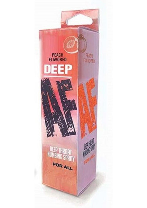 Load image 1 in gallery view. Deep AF Numbing Throat Spray - Peach