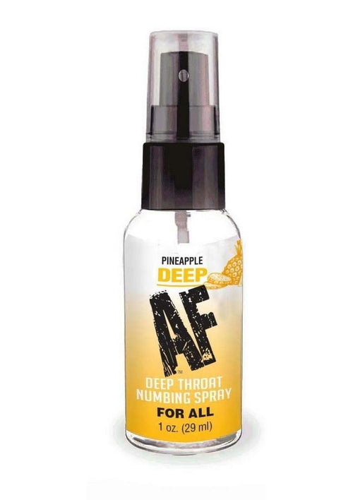 Load image 1 in gallery view. Deep AF Deep Throat Numbing Spray 1oz - Pineapple