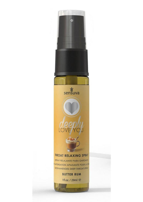 Load image 1 in gallery view. Deeply Love You Throat Relaxing Spray Butter Rum - 1oz