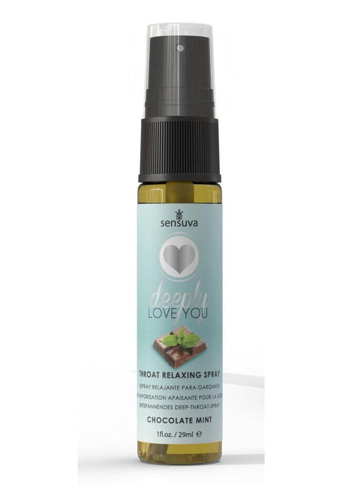 Load image 1 in gallery view. Deeply Love You Throat Relaxing Spray Chocolate Mint - 1oz