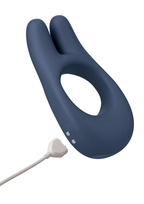 Load image 1 in gallery view. Deimos Rechargeable Silicone Dual Vibe Cock Ring - Its Cassidy Bybee