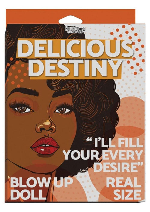 Load image 1 in gallery view. Delicious Destiny Inflatable Doll - Chocolate - Chocolate