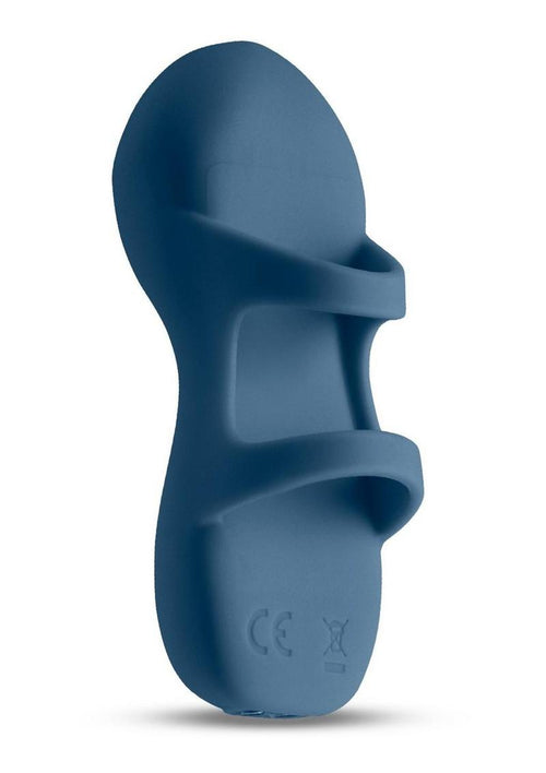 Load image 1 in gallery view. Desire Fingerella Rechargeable Silicone Finger Massager - Purple
