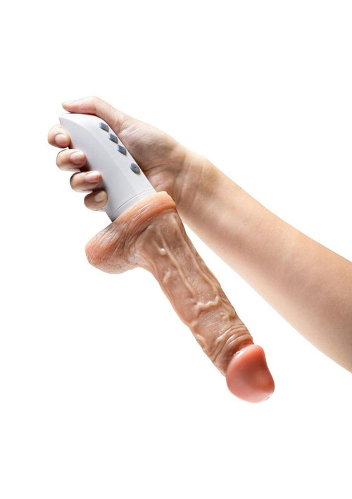 Load image 1 in gallery view. Dr. Skin Dr. Hammer Rechargeable Dildo with Remote Control Dr. Skin