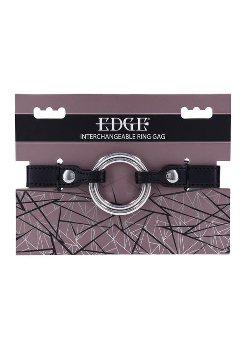 Load image 1 in gallery view. Edge Interchangeable Ring Gag - Black