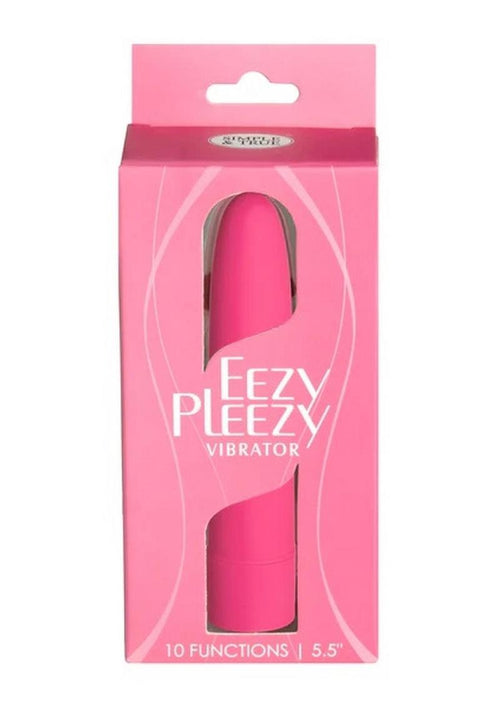 Load image 1 in gallery view. Eezy Pleezy Classic Vibrator - Pink - 5.5in