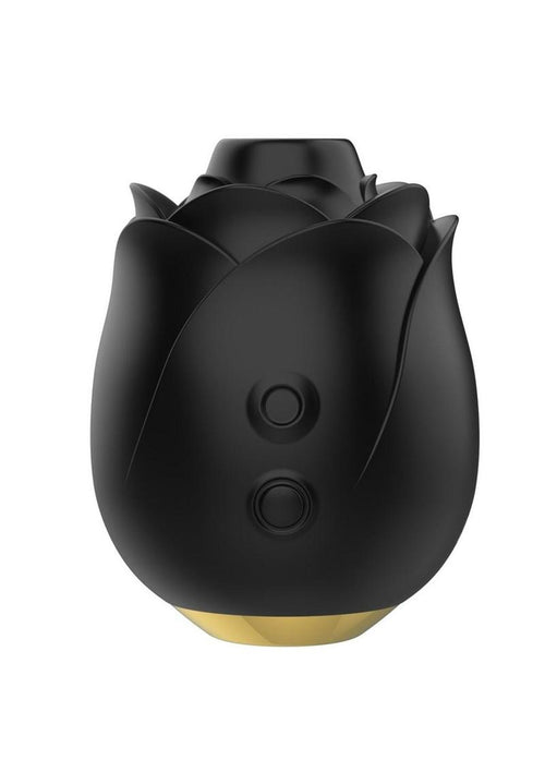 Load image 1 in gallery view. Fifty Shades Of Grey Black Rose Rechargeable Silicone Clitoral Stimulator - Black