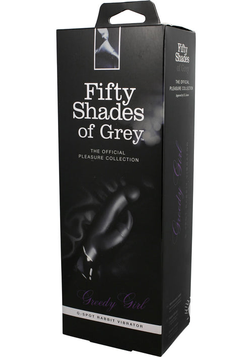 Load image 1 in gallery view. Fifty Shades Of Grey Greedy Girl G-Spot Rabbit Vibrator