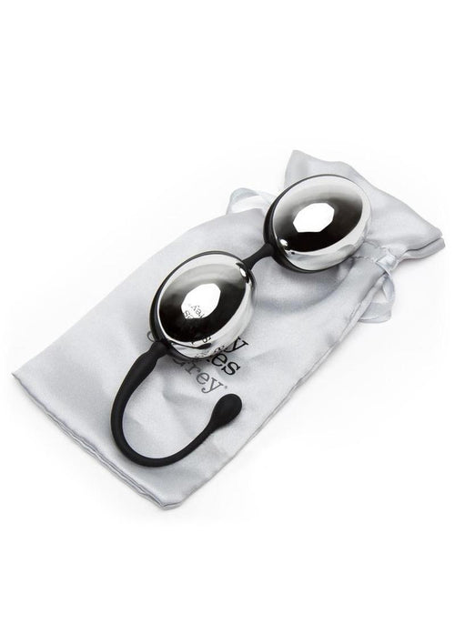 Load image 1 in gallery view. Fifty Shades Of Grey Inner Goddess Silver Jiggle Balls - Silver