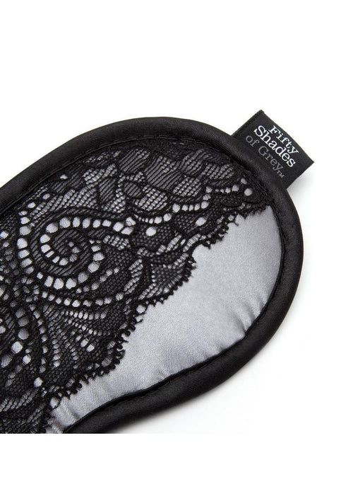 Load image 1 in gallery view. Fifty Shades Of Grey Play Nice Satin and Lace Blindfold Fifty Shades of Grey