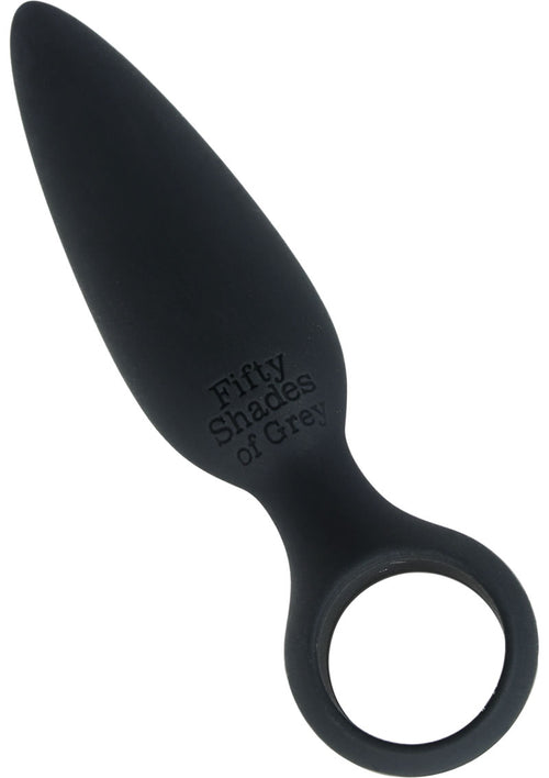 Load image 1 in gallery view. Fifty Shades Of Grey Something Forbidden Butt Plug - Black