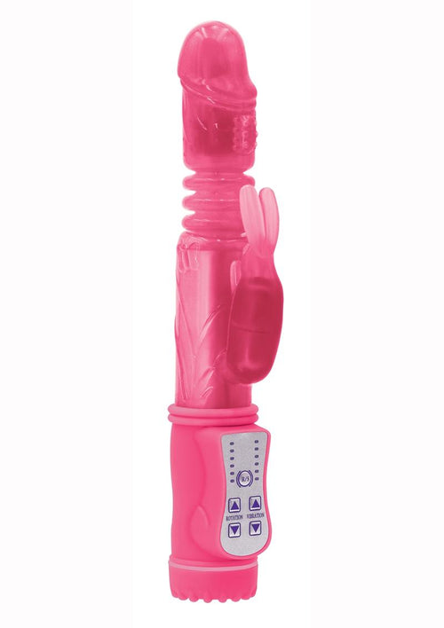 Load image 1 in gallery view. Firefly Thumper Glow In The Dark Thrusting and Rotating Rabbit - Glow In The Dark/Pink