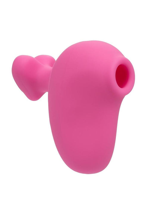 Load image 1 in gallery view. First Time Rechargeable Silicone Suck and Play Clitoral Stimulator - Pink