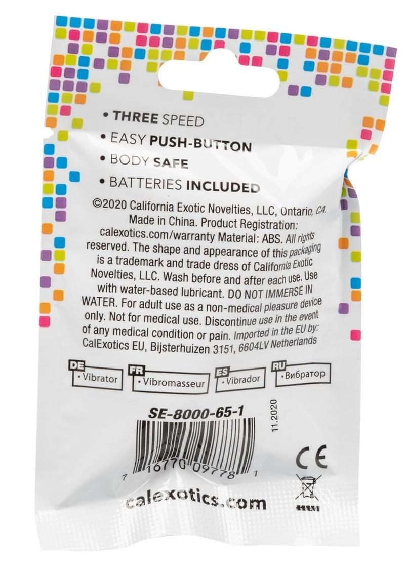 Foil Pack 3-Speed Bullet Vibrator Fun Packs