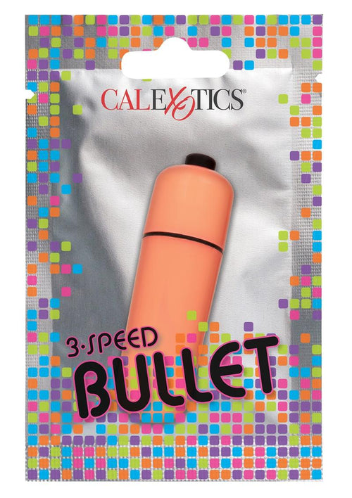 Load image 1 in gallery view. Foil Pack 3-Speed Bullet Vibrator - Orange
