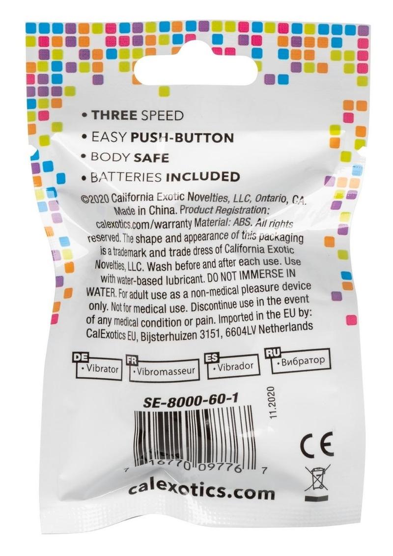 Foil Pack 3-Speed Bullet Vibrator Fun Packs